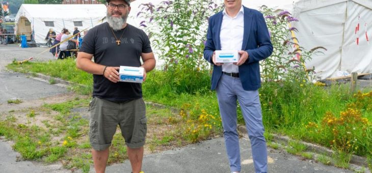 Münster Arkaden spenden 1000 Masken
