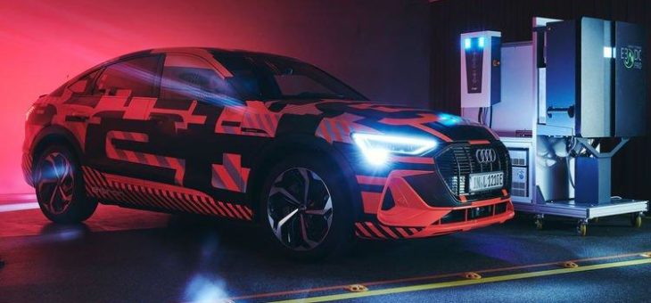 Elektroauto als Teil der Energiewende:  Audi forscht an bidirektionaler Ladetechnik