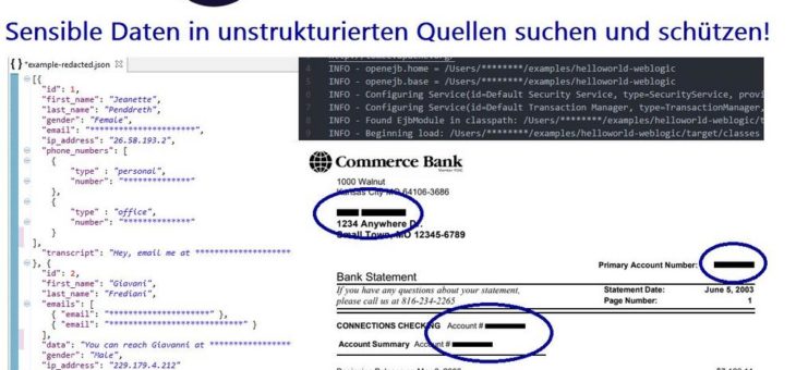 ❌ Schutz von Amazon S3 ❌ Sensitive Informationen automatisch durch gleichzeitige PII-Entdeckung & Maskierung schützen ❗