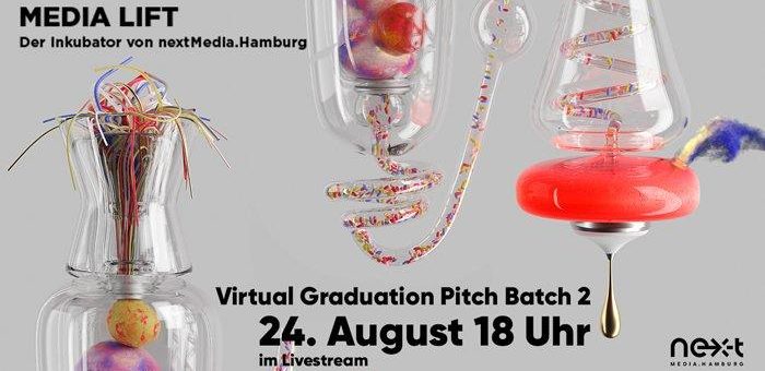 MEDIA LIFT-Teams präsentieren Ergebnisse beim Virtual Graduation Pitch