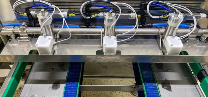 Präzise Beölung für Lebensmittelherstellung: technotrans entwickelt neues Sprühsystem