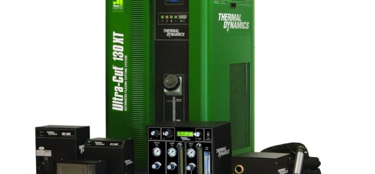 Die Hochpräzise PLASMA-STROMQUELLE ULTRA-CUT® 130 XT bietet 30 Prozent mehr Leistung, bei 20 Prozent schnellerer Schnittgeschwindigkeit
