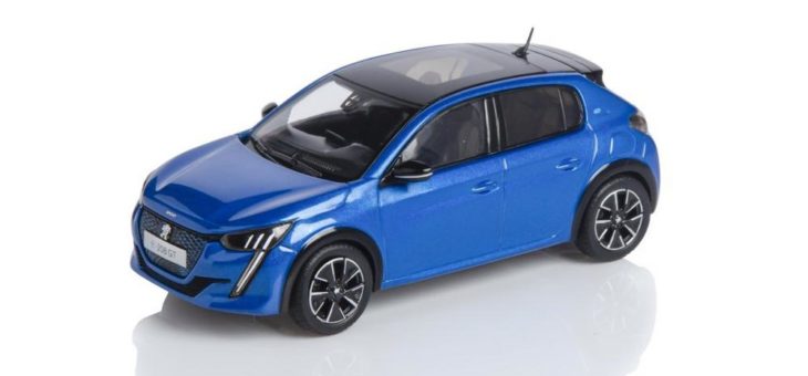 Miniaturmodelle des PEUGEOT 208 ab sofort erhältlich