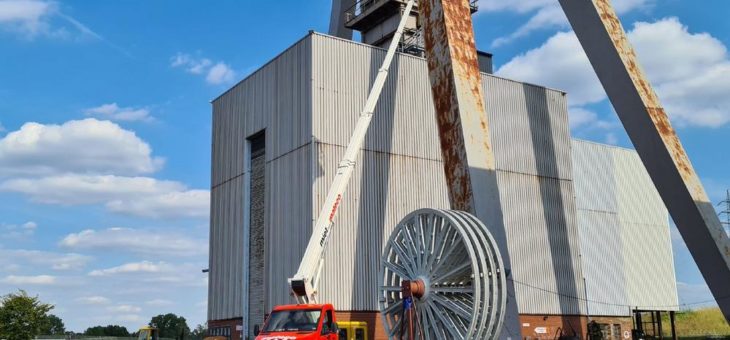 Neu im mateco Mietpark: Die LKW-Arbeitsbühne LT 301 D mit 30 Meter auf 3.5 Tonnen