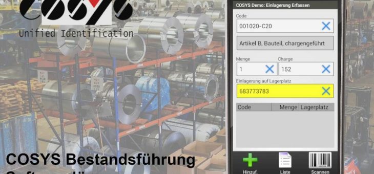 Bestandsführung hilft zu mehr Transparenz und besserer Ressourcennutzung