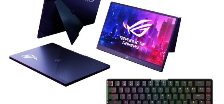 ASUS Republic of Gamers kündigt brandneue Peripheriegeräte für das ultimative Mobile-Gaming-Erlebnis an