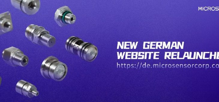 Die deutsche Webseite von Micro Sensor GmbH ist neu online!