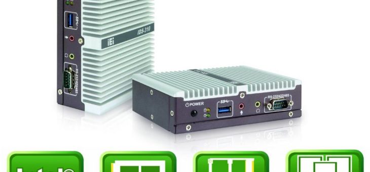 Kompaktes Embedded System mit dreifacher HDMI Bildausgabe