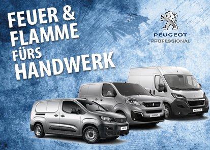 PEUGEOT und SDH sind Feuer & Flamme fürs Handwerk