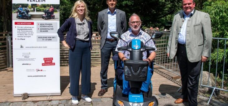 Hellabrunn verbessert Barrierefreiheit durch E-Mobil-Ausleihe mit Anderwerk