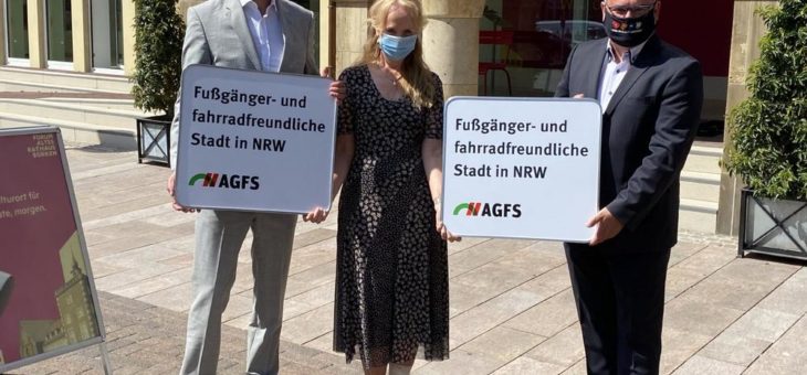 Stadt Borken wird 90. Mitglied in der AGFS