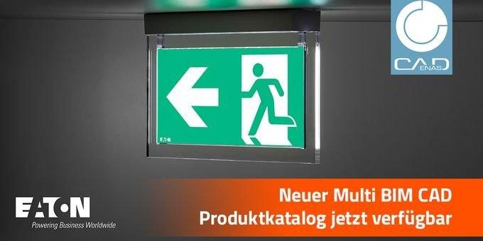 Eaton Emergency Lighting veröffentlicht BIM Produktdaten für Revit, ARCHICAD, Allplan, SketchUp und Tekla