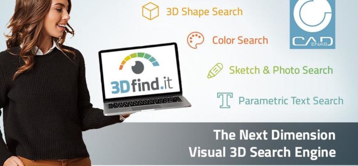 Startschuss für 3Dfind.it – Die visuelle Suchmaschine der nächsten Dimension für 3D Herstellerkomponenten