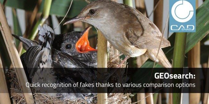 Mit der GEOsearch von CADENAS lassen sich Ingenieure kein Kuckucksei ins Nest legen