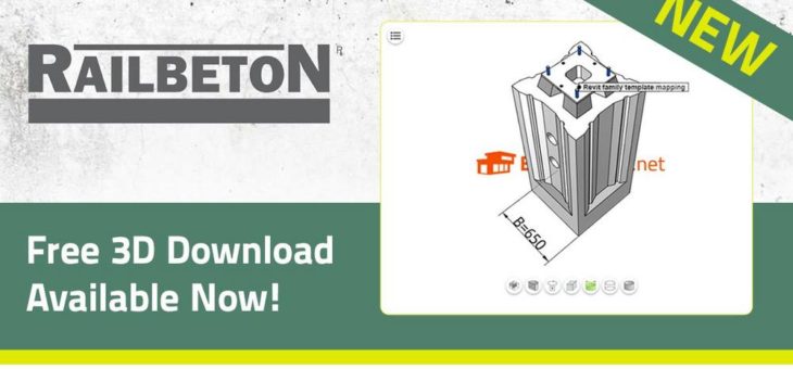 Freie Bahn für 3D BIM CAD Produktdaten bei RAILBETON HAAS