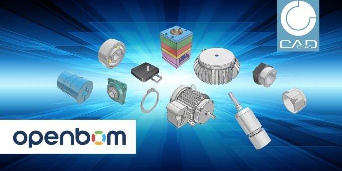 OpenBOM baut Funktionsumfang seiner Lösung mit CAD Katalogen von CADENAS aus