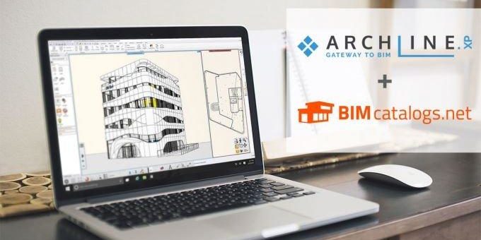 ARCHLine.XP integriert BIMcatalogs.net Content Bibliothek von CADENAS
