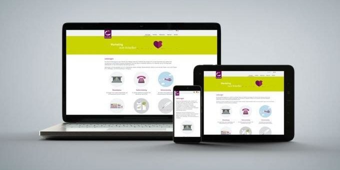 Marketing zum Anbeißen – CANVAS präsentiert sich mit neuer Webseite