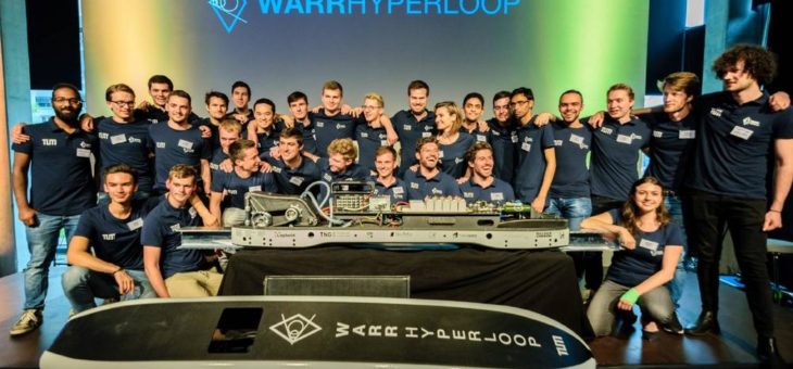 WARR Hyperloop Team startet mit PARTsolutions von CADENAS bei der SpaceX Hyperloop Competition II