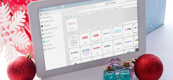 Digitale Weihnachtsgeschenke beflügeln Downloadzahlen der PARTcommunity 3D CAD Modelle App