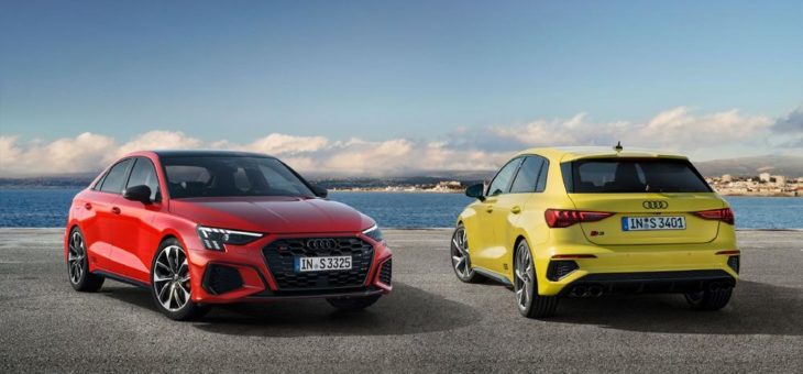 Mehr Sportlichkeit, mehr Kraft, mehr Fahrspaß: der Audi S3 Sportback und die S3 Limousine