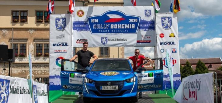 PEUGEOT e-208(1): Erfolgreiche Premiere bei der ECO Energy Rally Bohemia