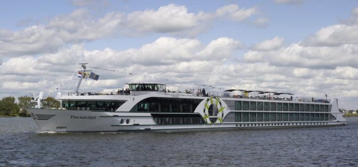 Ein ganzes Schiff für sich: Bei der gemeinsamen Auktion von VIVA Cruises und e-hoi eine exklusive Flusskreuzfahrt auf der MS TREASURES für bis zu 76 Gäste ersteigern