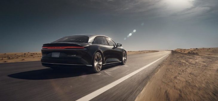 Lucid Air setzt neuen Maßstab für Elektrofahrzeuge: Reichweite von 832 Kilometern mit einer einzigen Batterieladung