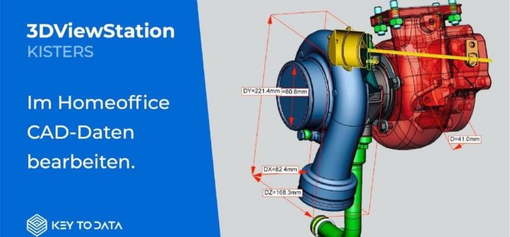 3DViewStation: Mit VisShare im Homeoffice CAD-Daten bearbeiten | KeyToData