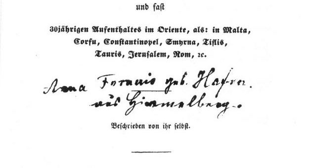 Die Pilgerfahrten der österreichischen Bauerntochter Anna Hafner-Forneris nach Jerusalem und Rom im 19. Jahrhundert
