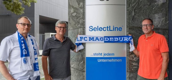 Partnerschaft leben, die Region stärken – SelectLine Software GmbH verlängert Engagement beim 1. FC Magdeburg