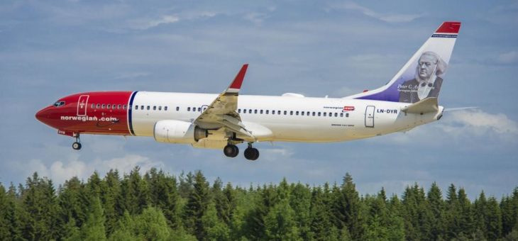 Norwegian verlängert Kooperation mit Lufthansa Technik