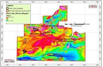 Trillium Gold beauftragt Windfall Geotek AI mit der Identifizierung von Goldzielen bei Leo und aktueller Stand der Waldbrände in Red Lake