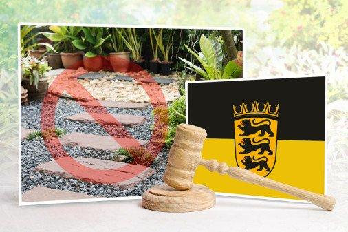 Verbot von Schottergärten: Grüne Oasen statt trostloser Steine
