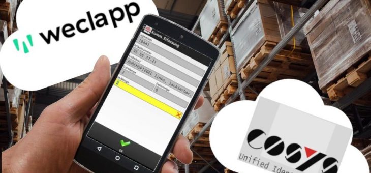 Lagerbewegungen mobil erfassen mit COSYS Warehouse Software