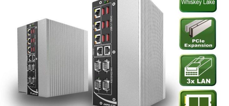 Erweiterbar, lüfterlos, performant – der neue DIN Schienen PC von ICP