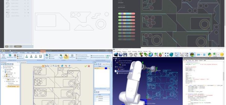 BobCAD-CAM + Deepnest + RoboDK – von der Konstruktion über das Verschachteln, die Werkzeugweg-Programmierung bis hin zur Fertigung