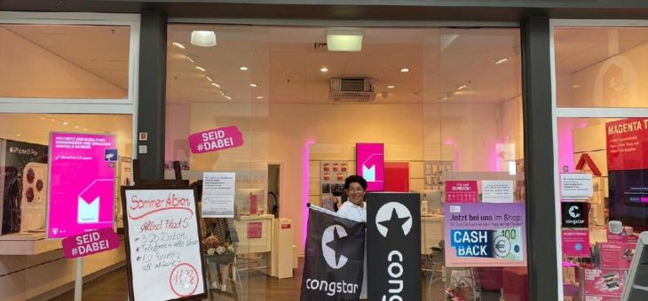 ENO unterstützt: Gratis congstar Deko-Pakete für den PoS