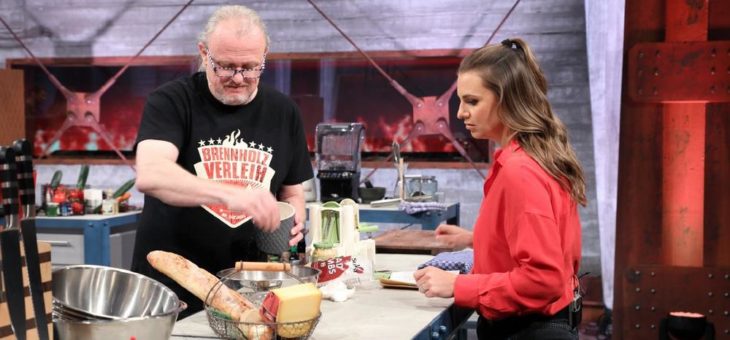 Der Abend der Küchengeständnisse: Vanessa Mai, Nicolas Puschmann und Markus Krebs im Koch-Battle gegen Steffen Henssler!