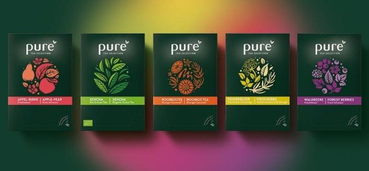 Neuer Auftritt für Pure Tea Selection