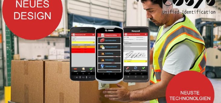 Neues Design: COSYS Paket Management Inhouse Software