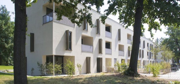 16 Wohnungen aus Holz wurden bezogen