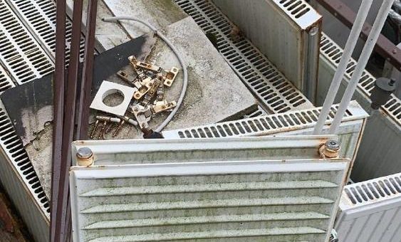 Ortstermin für Schrottabholung in Willich