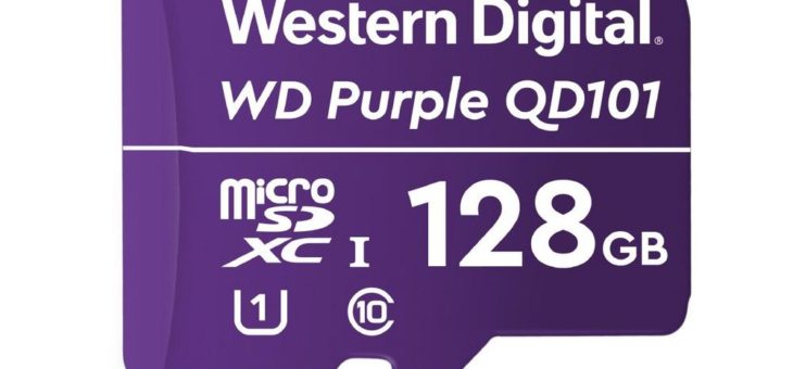 Western Digital liefert WD Purple™ Ultra-Endurance microSD™ Karte für KI und 4K Smart Video