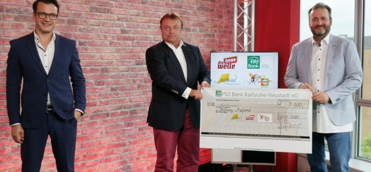 3.000 Euro-Spende für Stiftung Aufwind