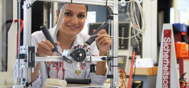 Prof. Dr. Miranda Fateri entwickelt neues Transportsystem für die Industrie