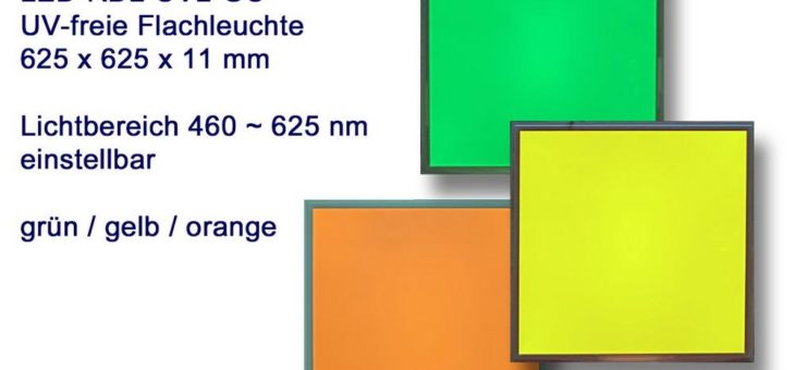 Effiziente LED Gelbraum Beleuchtung – Schutz für UV-sensitive Bereiche