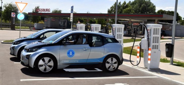 Stadtwerke Augsburg bereiten ersten Ultra-Schnelladern für E-Autos den Boden