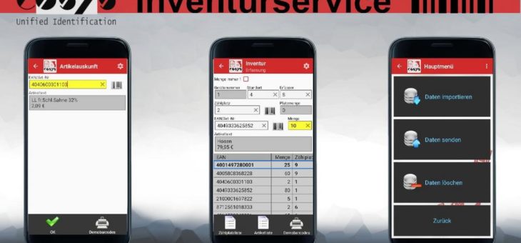 Branchenübergreifender Inventurservice