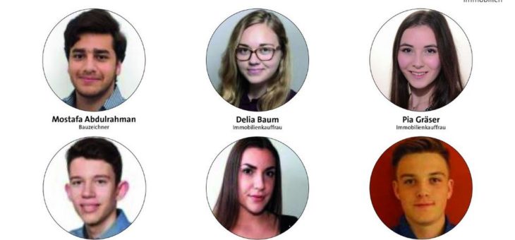 Berufsstart für fünf Auszubildende bei der wbg